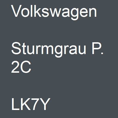 Volkswagen, Sturmgrau P. 2C, LK7Y.